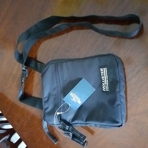 Mens- Hollister Chest/crossbody Bag. In Black. NWT